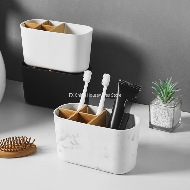 Bamboo Toothbrush - Bamboo Toothbrush Holder for Electric Toothbrushes