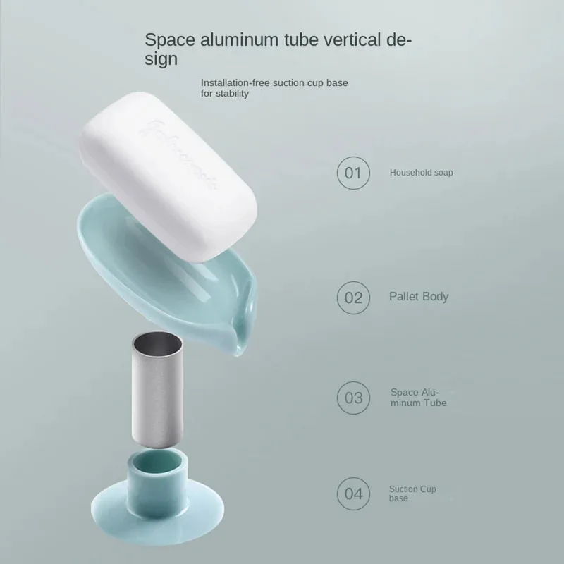 Drain Soap Holder Leaf Shape S - đánh giá và giá Eco Sponge