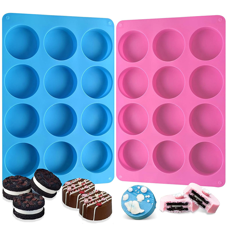 Round Silicone Molds 12-Cavity - đánh giá và giá Eco Soap