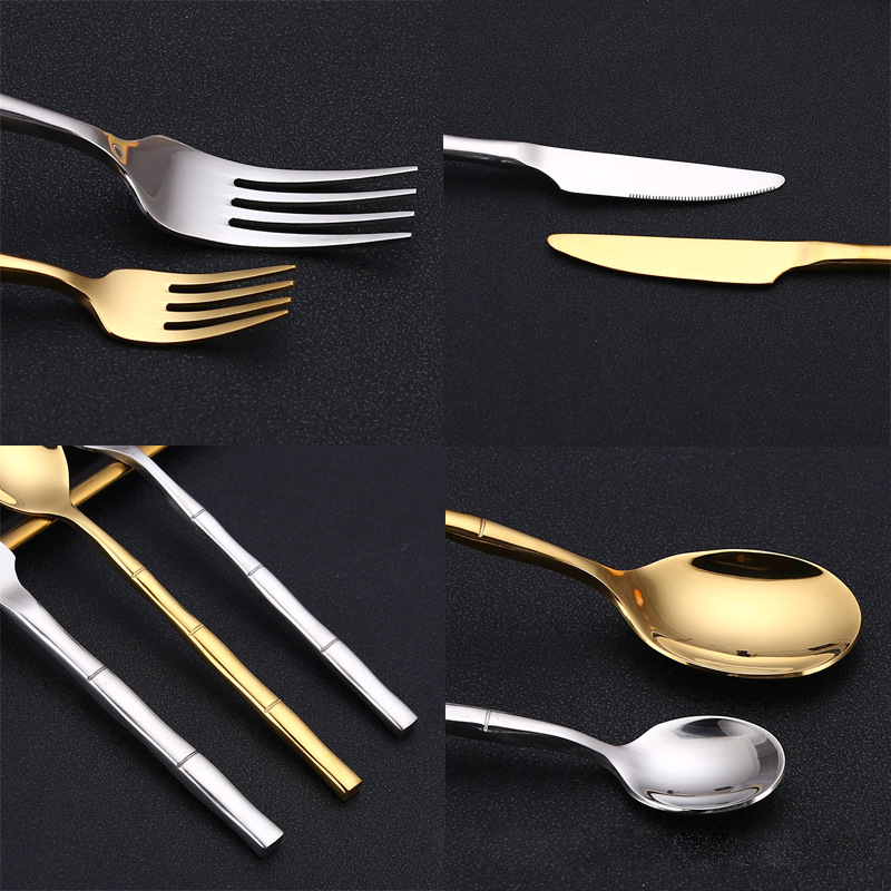 4/5 Bằng Tre Thiết Kế Thép Khô - đánh giá và giá Bamboo Cutlery