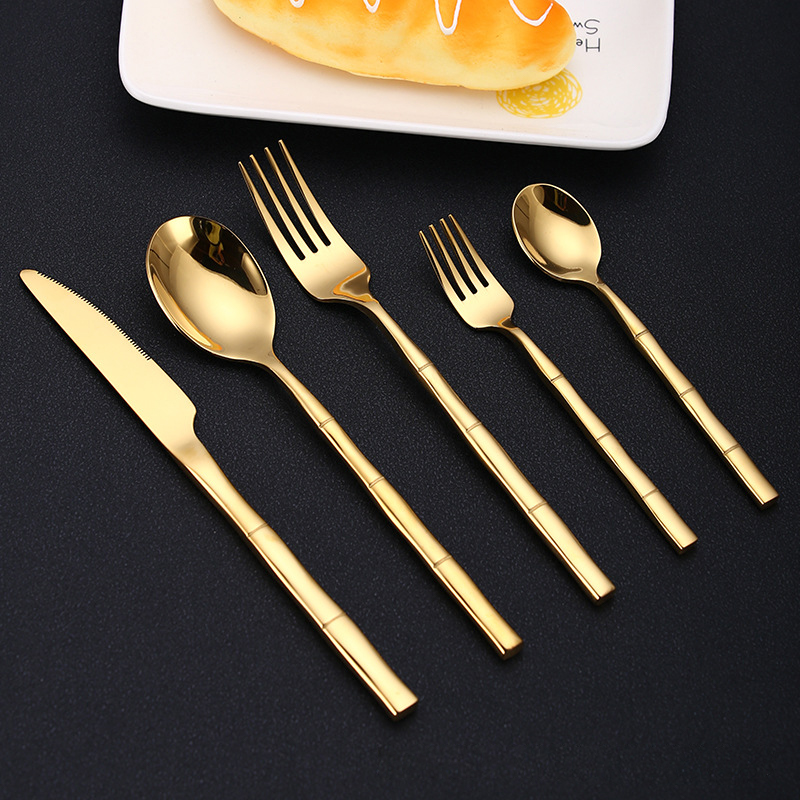 4/5 Bằng Tre Thiết Kế Thép Khô - đánh giá và giá Bamboo Cutlery