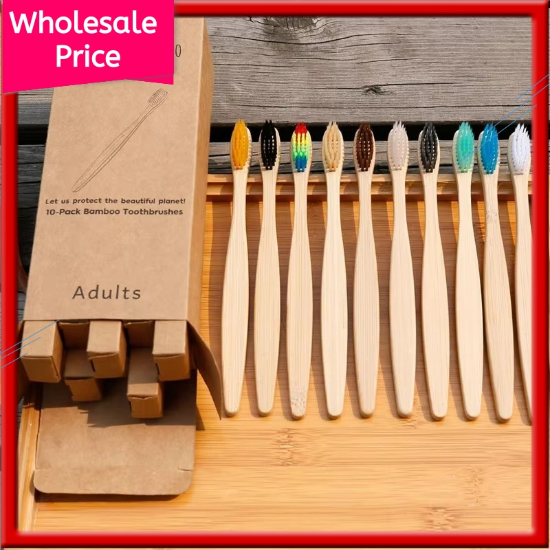 10 Counts Bamboo Toothbrushes  - đánh giá và giá Bamboo Toothbrush