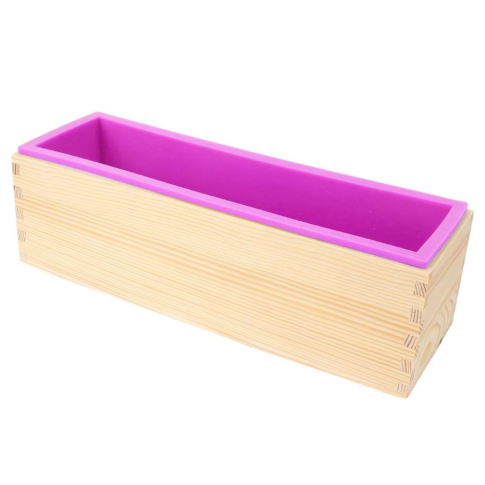 1200ml Silicone Soap Mold Wood - đánh giá và giá Eco Soap