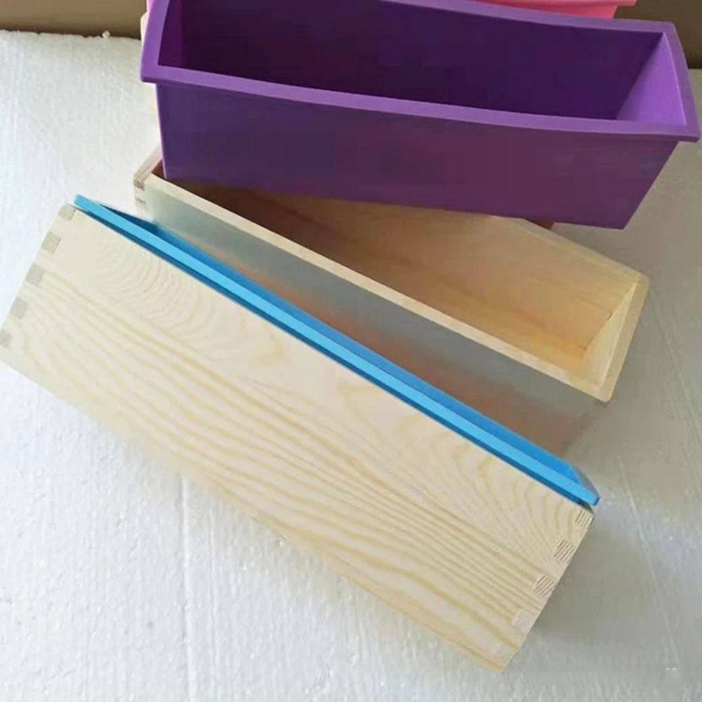 1200ml Silicone Soap Mold Wood - đánh giá và giá Eco Soap