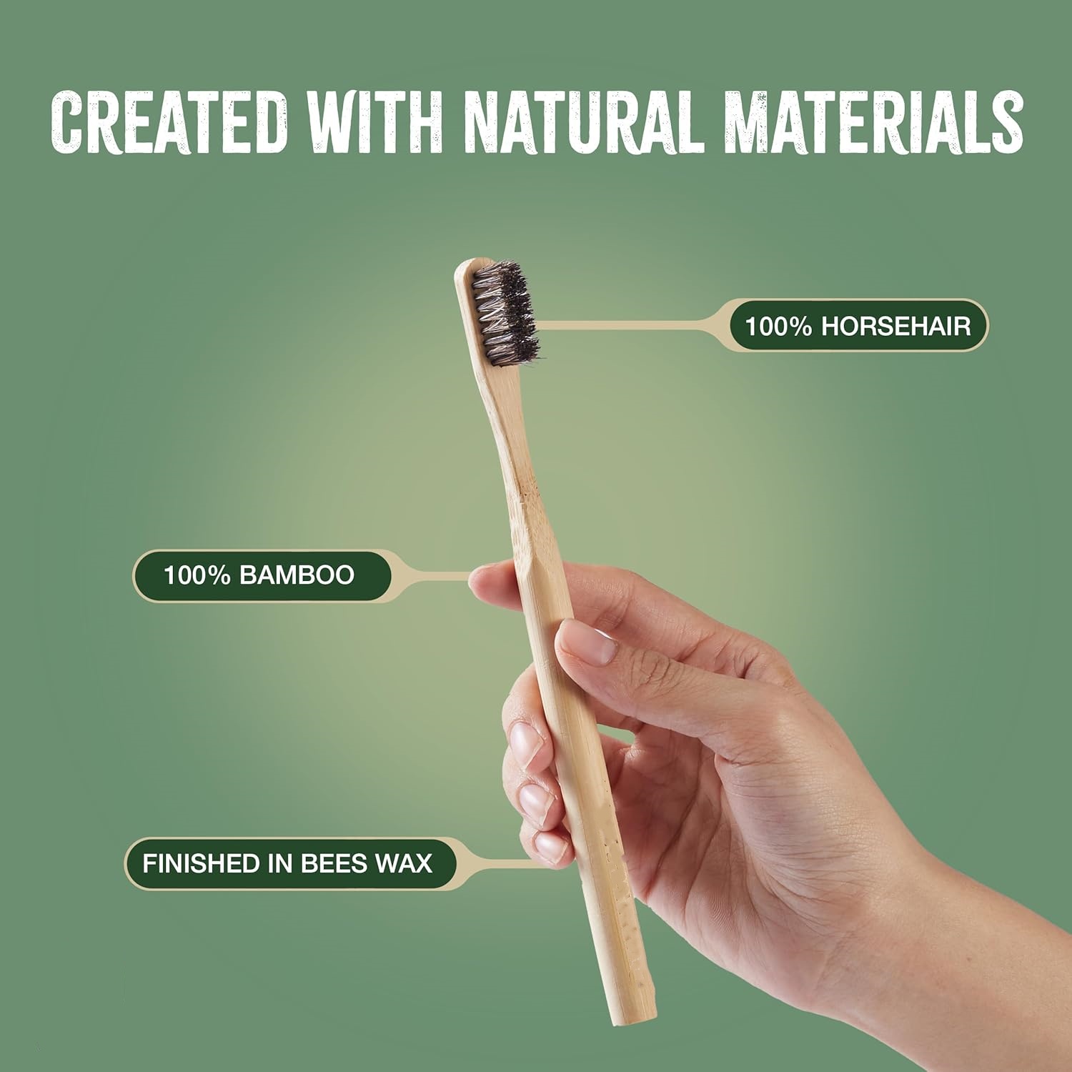 Horse Bristle Bamboo Toothbrus - đánh giá và giá Bamboo Toothbrush