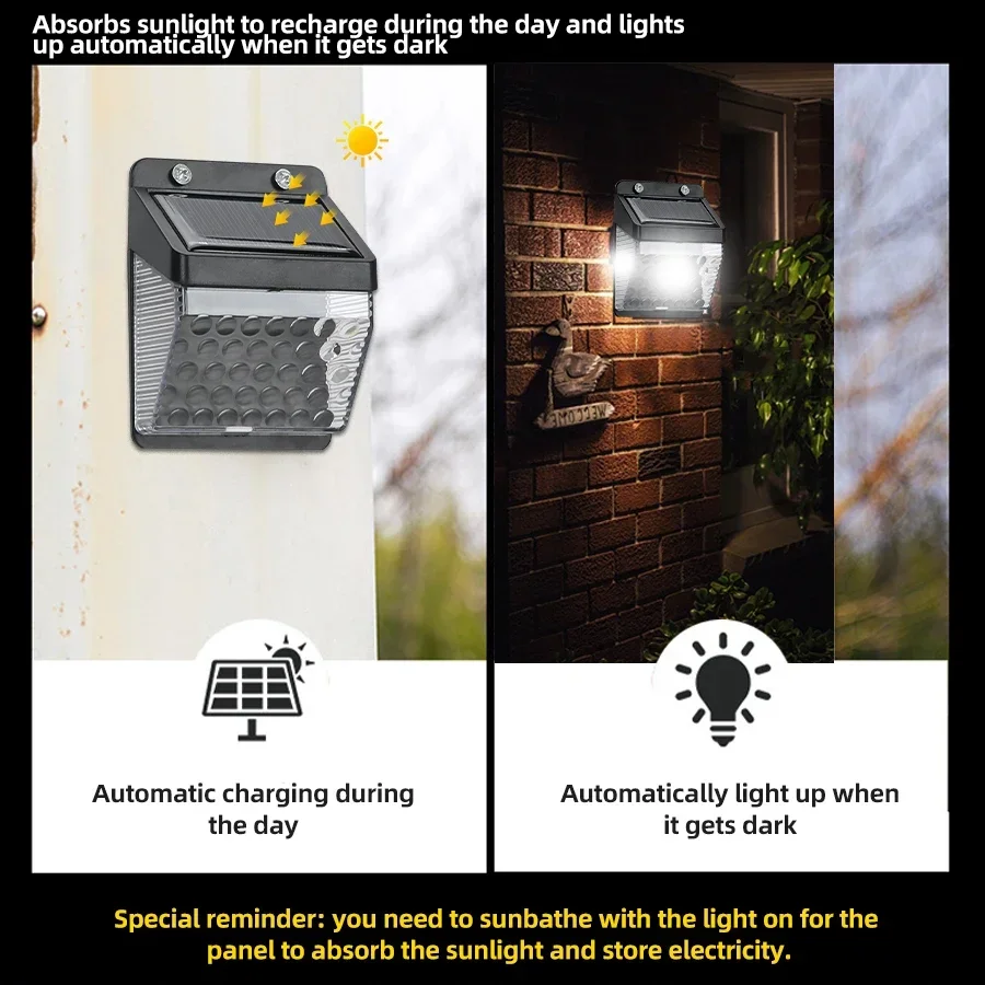 LED Solar Light PIR Motion Sen - đánh giá và giá Solar Garden Light