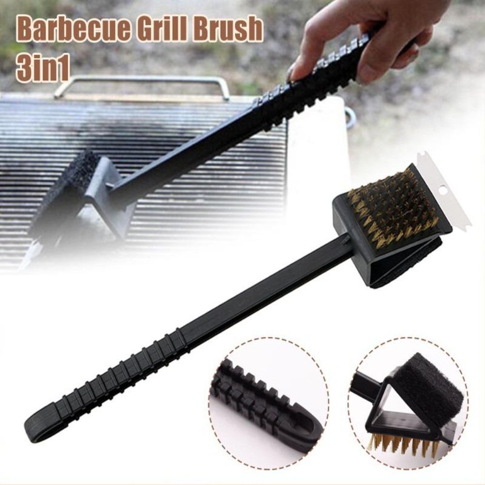 Long Handle BBQ Cleaning Brush - đánh giá và giá Eco Sponge