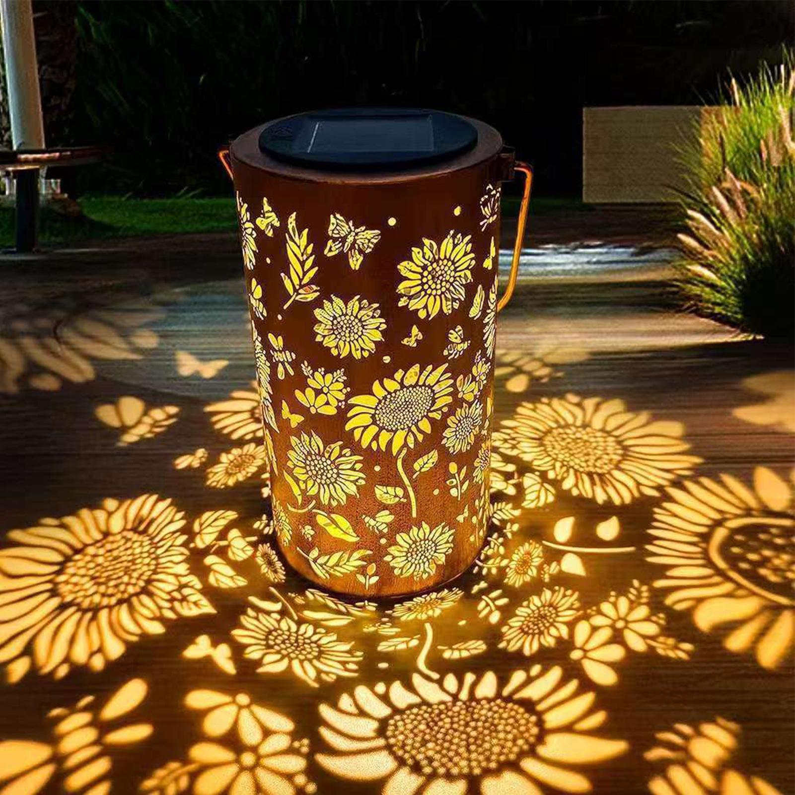 Sunflower Solar Lantern Weathe - đánh giá và giá Solar Garden Light