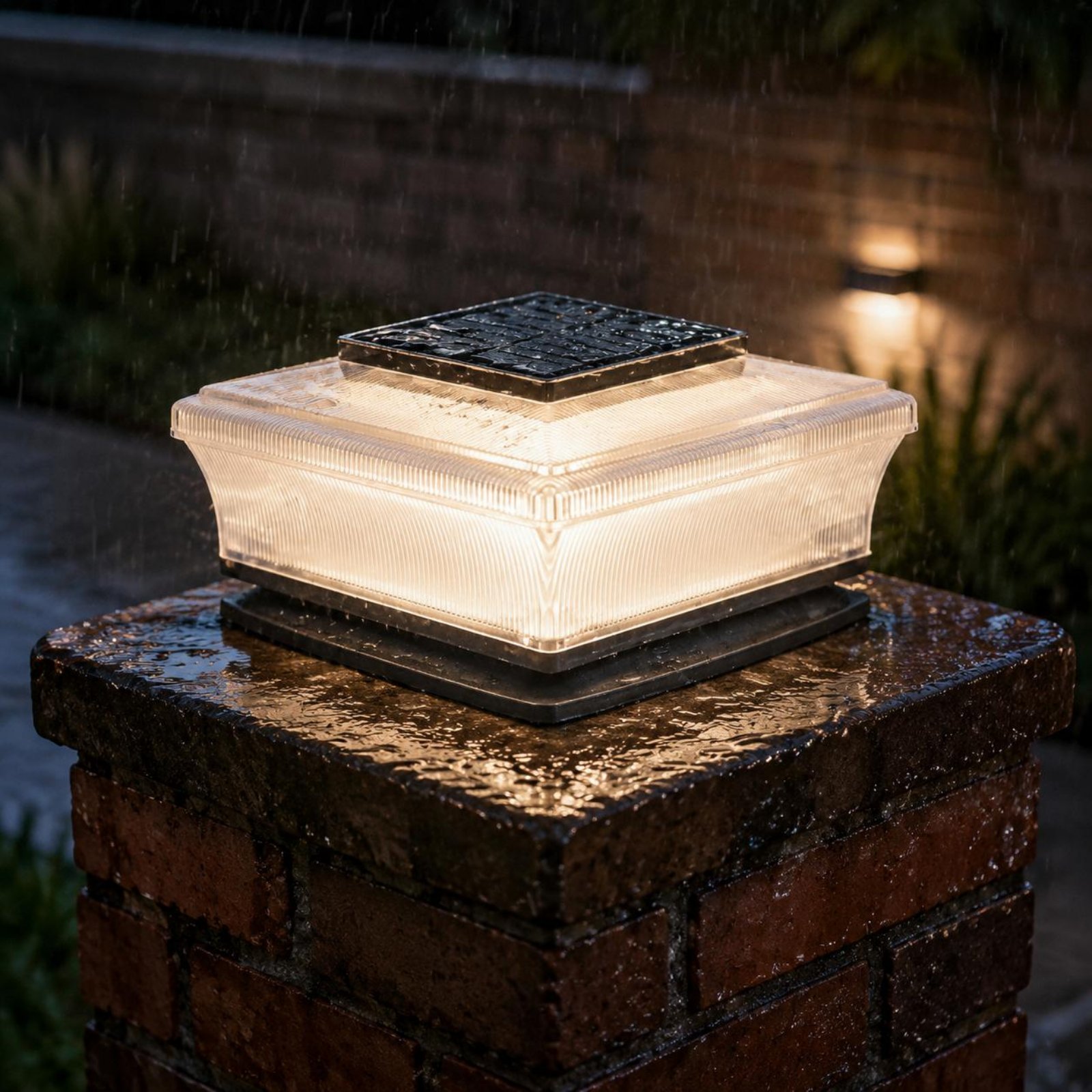 Solar Post Cap Light Wireless  - đánh giá và giá Solar Garden Light
