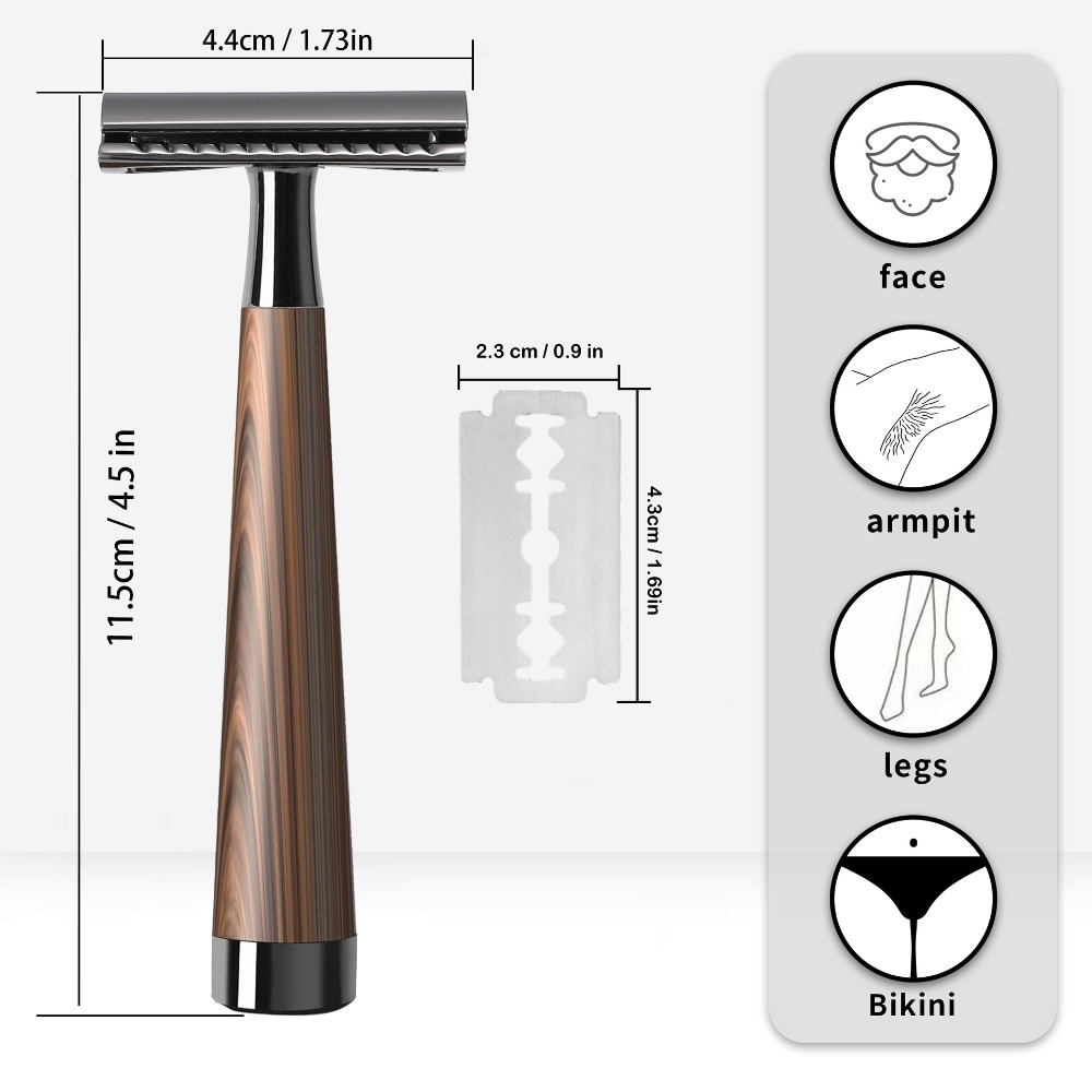 Professional Men's Double Edge - đánh giá và giá Safety Razor Handle