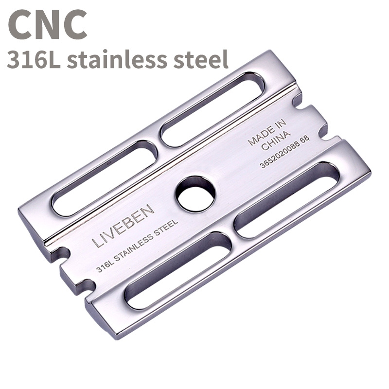 CNC 316L Stainless Steel Doubl - đánh giá và giá Safety Razor Handle