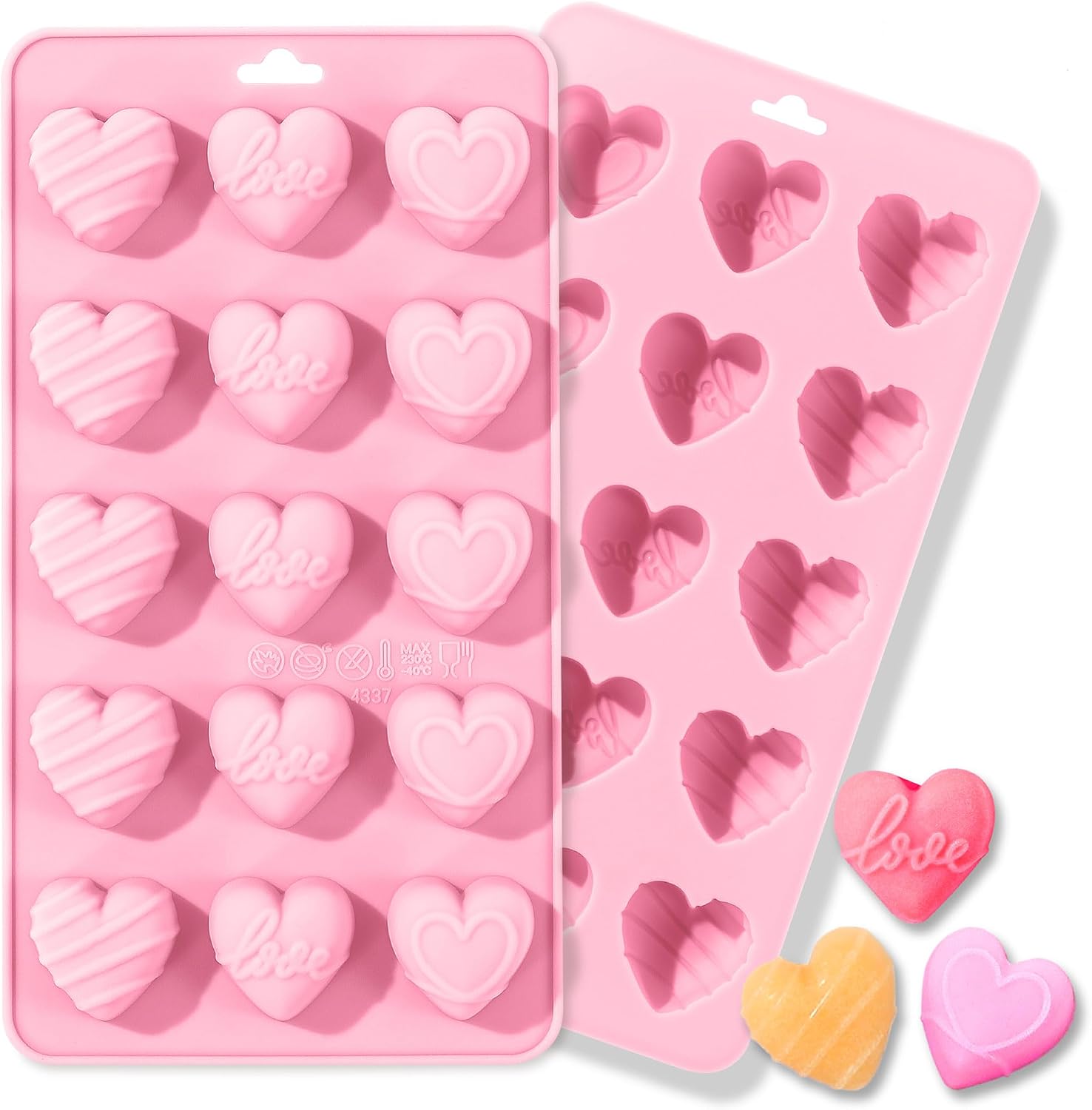 Heart Silicone Molds,Heart Cho - đánh giá và giá Eco Soap