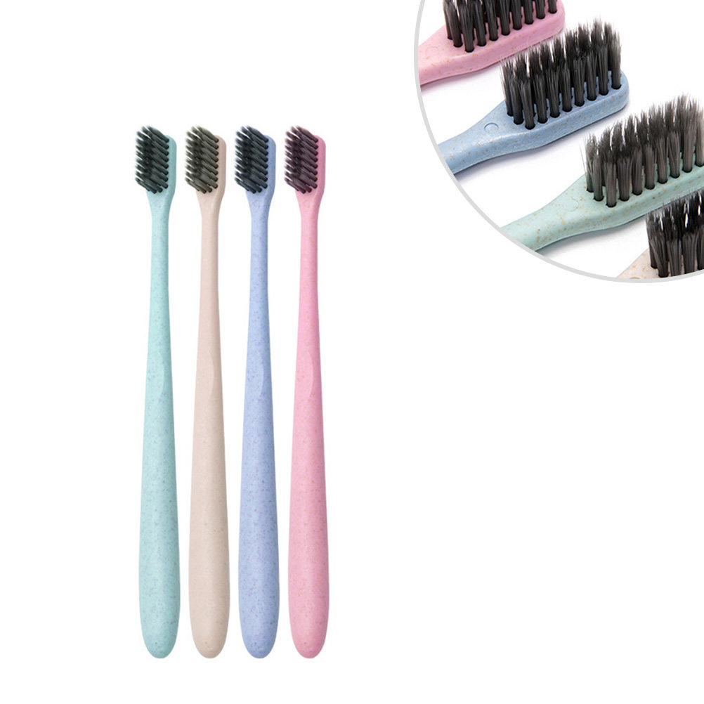 4Pcs Bamboo Charcoal Toothbrus - đánh giá và giá Bamboo Toothbrush