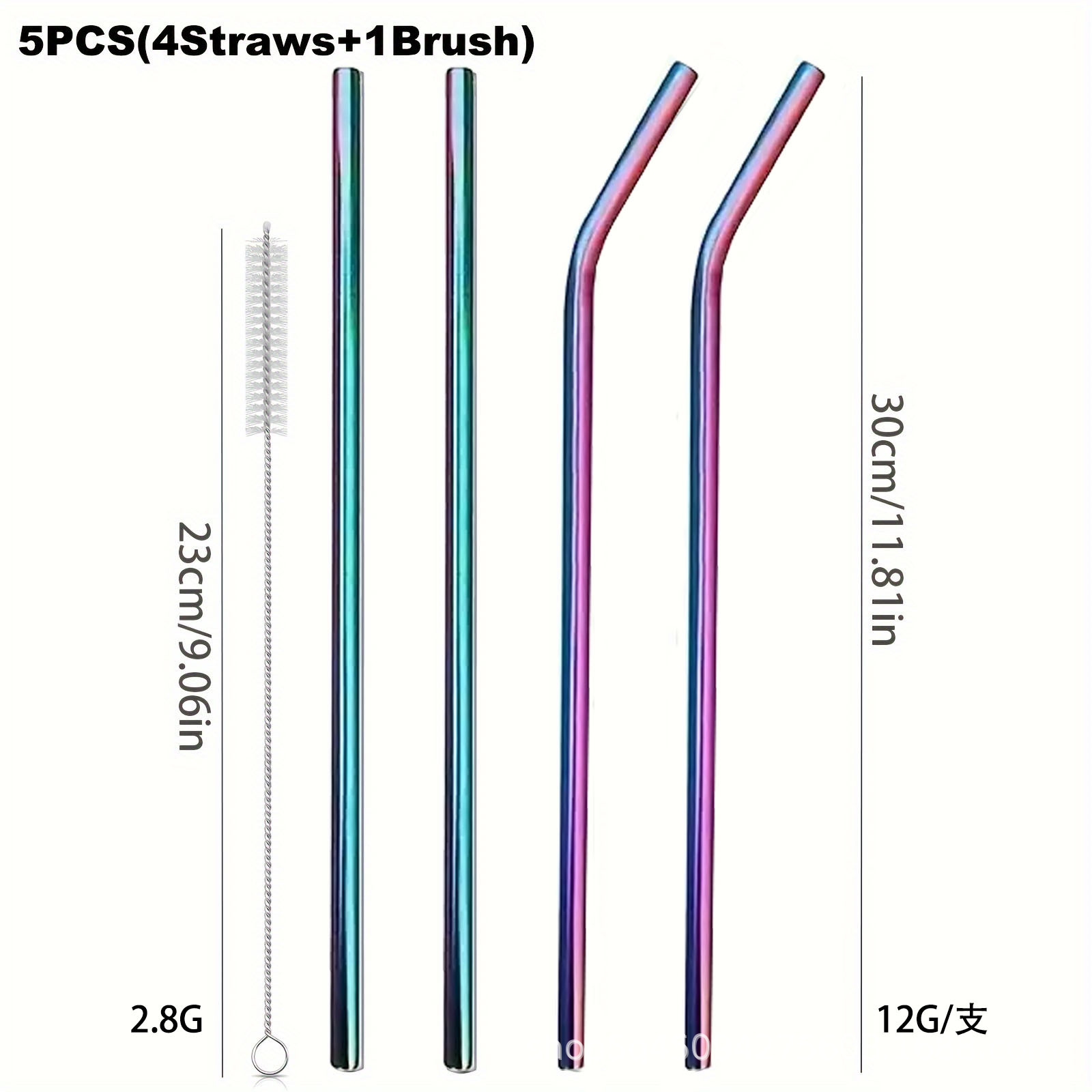 30cm Straws Reusable Stainless - đánh giá và giá Reusable Straw