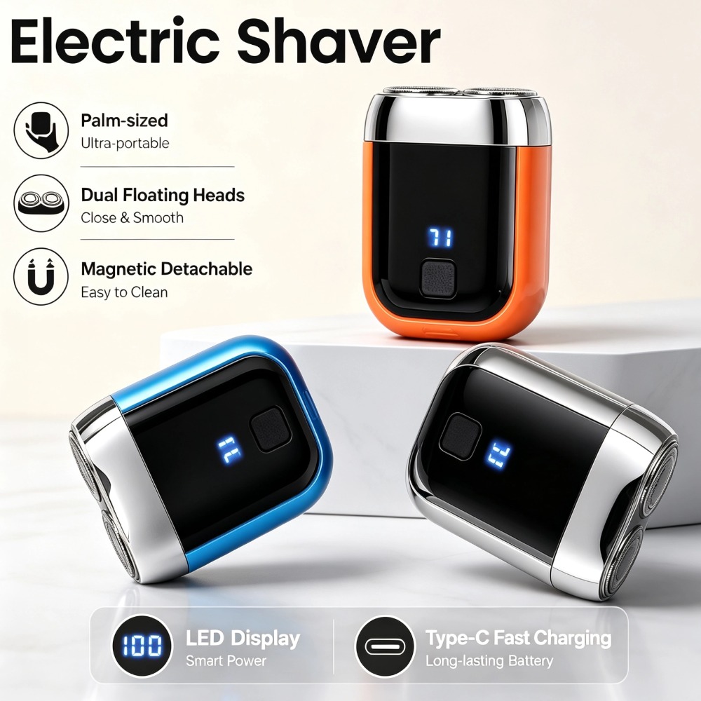 Portable Electric Shaver Doubl - đánh giá và giá Safety Razor Handle