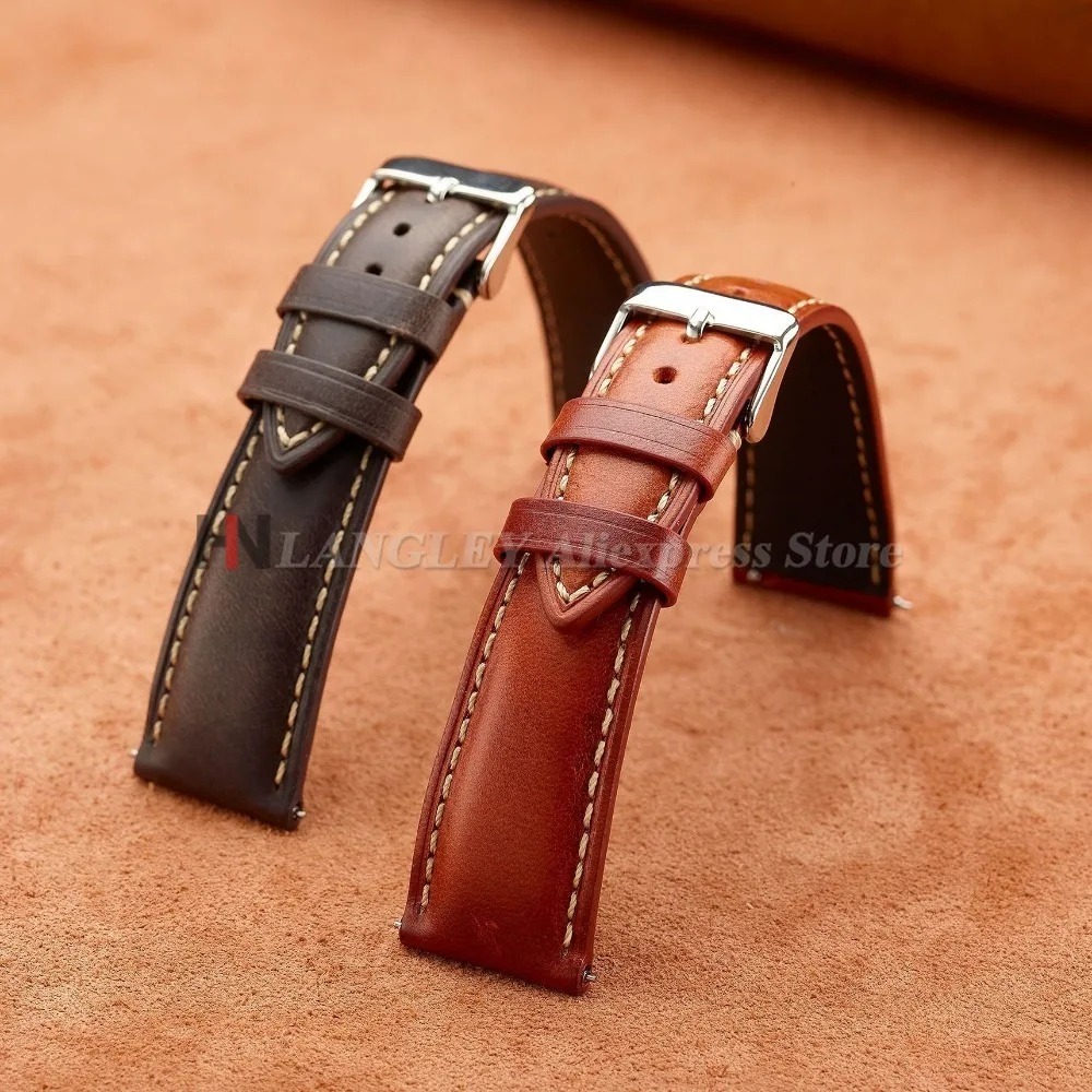 Vintage Oil Wax Leather Watch  - đánh giá và giá Beeswax Wrap