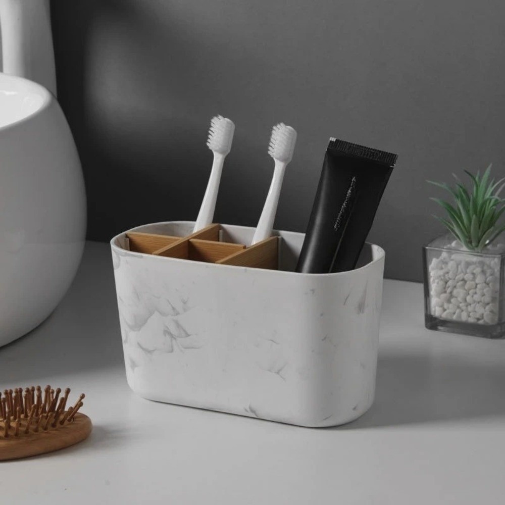 Multi-Slot Toothbrush Holder P - đánh giá và giá Bamboo Toothbrush