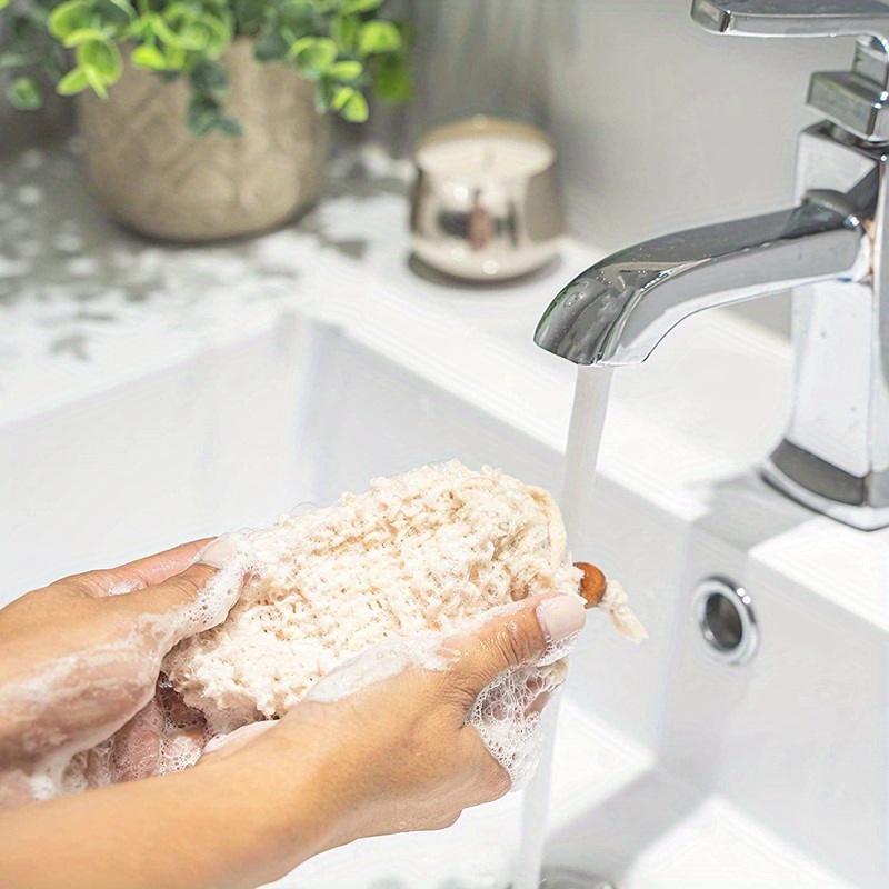 Soap Bag Set Natural Ramie Mes - đánh giá và giá Eco Sponge