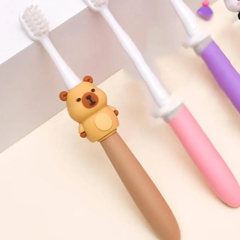 Capybara Baby Toothbrush Cute  - đánh giá và giá Bamboo Toothbrush