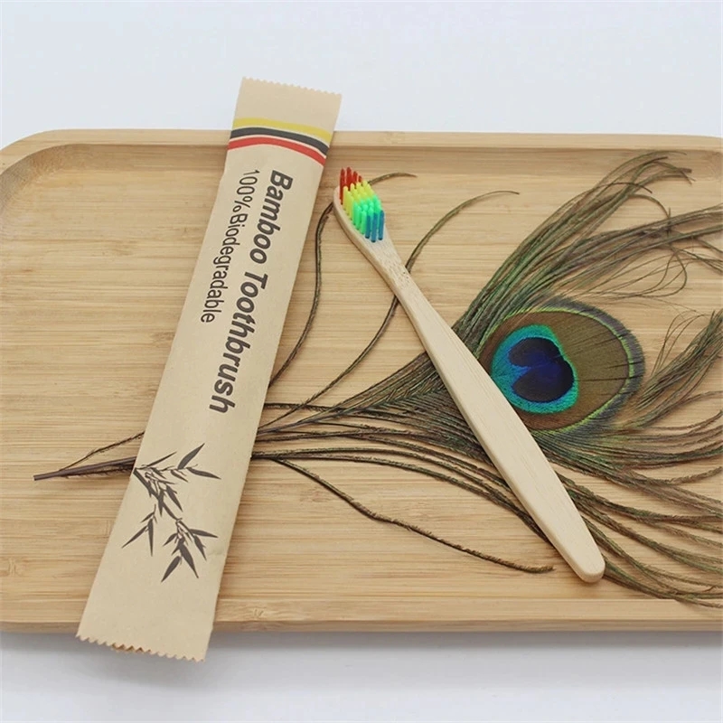 Bamboo Toothbrushes 100Pcs Eco - đánh giá và giá Bamboo Toothbrush