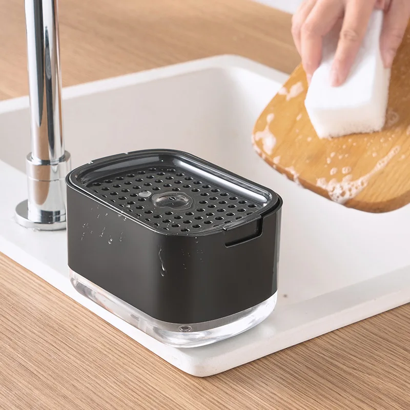 Soap Dispenser With Sponge Hol - đánh giá và giá Eco Sponge