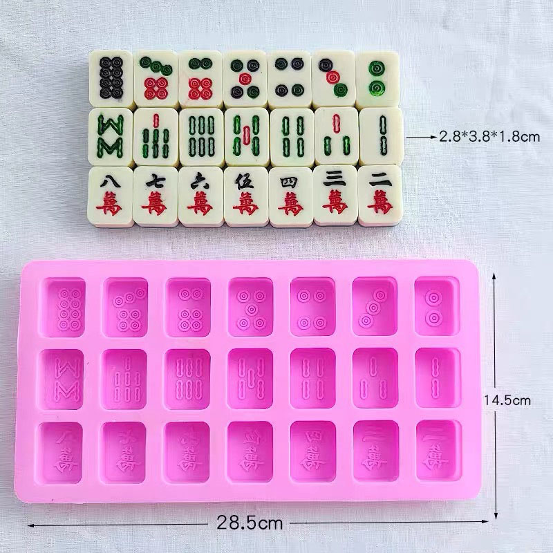 Chinese Mahjong Tile Set Silic - đánh giá và giá Eco Soap