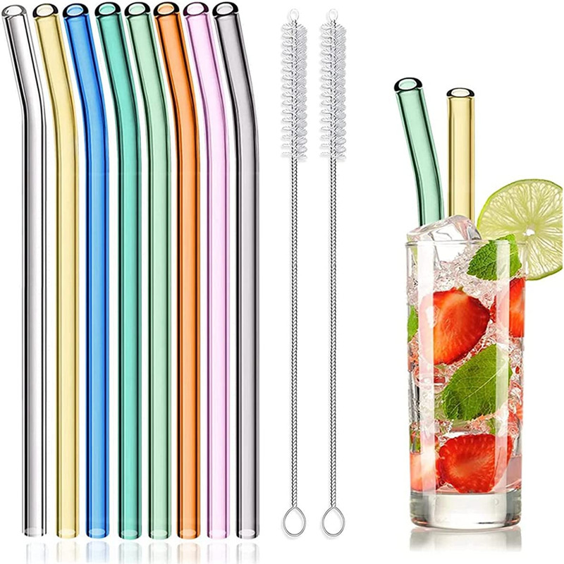 Reusable Glass Straws Eco-frie - đánh giá và giá Reusable Straw